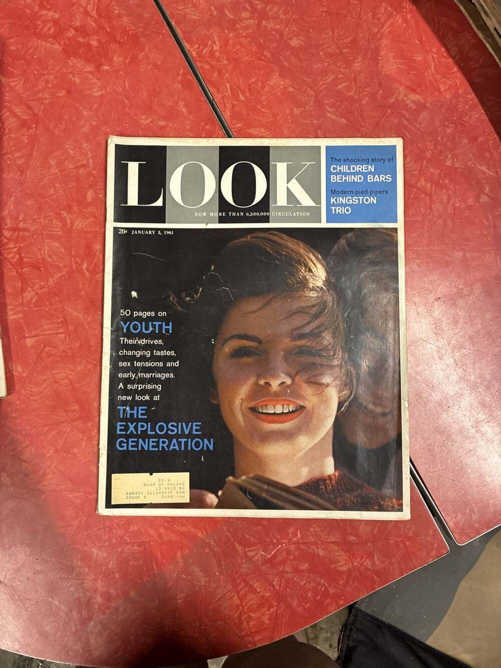 Look Magazine January 3 1961 The Explosive Generation Vintage